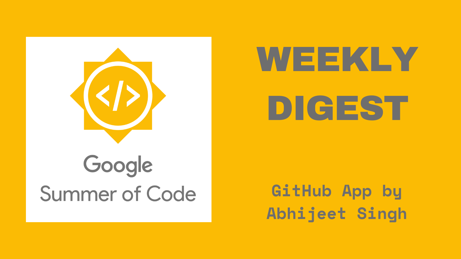 Life as a GSoC student with Probot